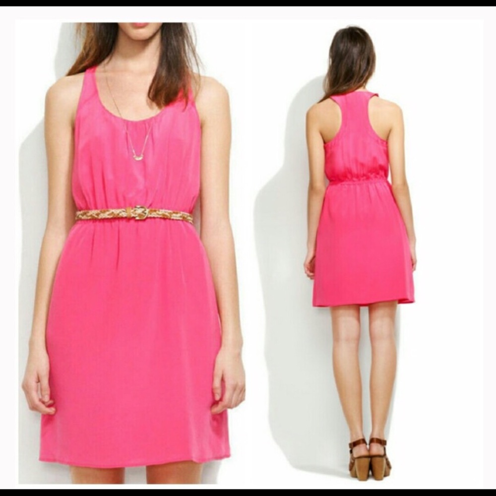 madewell silk dress